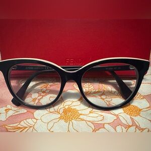 EUC FENDI eye glasses